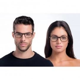 Cat Eye Philosopher Collection "The Socrates" Handcrafted Square Eyeglasses - Chestnut Brown Tort/Clear - CX18E52MG20 $21.23