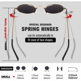Round Retro Round Polarized Steampunk Sunglasses Side Shield Goggles Gothic S92-ADVANCED POLARIZED - CP18NL9U2X6 $22.67