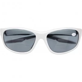 Sport Mens Womens Sports Polarized Bifocal Sunglasses - White - C318CTCWKUO $46.72