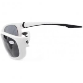 Sport Mens Womens Sports Polarized Bifocal Sunglasses - White - C318CTCWKUO $25.82