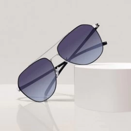 Sport Unisex Polarized Sunglasses Men - Black Silver&gray - C118A380D2I $20.98