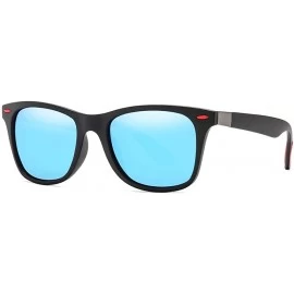 Sport Classic Driving Sunglasses Polarized Anti-UV Resin Lens Glasses for Sports - C3 Sand Frame Gray Piece - CN18WU6LZO2 $6.95