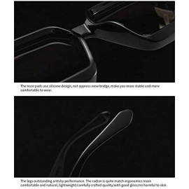 Shield Fashion Luxury Brand Designer Oversized Square Sunglasses Men Women Vintage Shield Cool UV400 Sun Glasses - C4 - CN197...