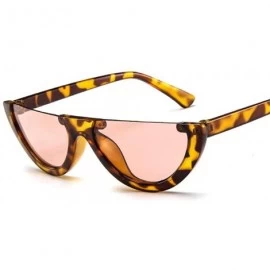 Aviator 2019 Half-box Cat Eye Sunglasses Women Brand Designer Fashion Sunglasses C1 - C2 - CD18YLXZ2TR $10.56
