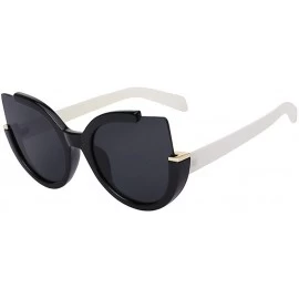 Rimless Cat Eye New Sunglasses for Women Women Fashion Trendy Sun Glasses UV400 Points Cateye Retro Female Eyewear - CK18RDYI...