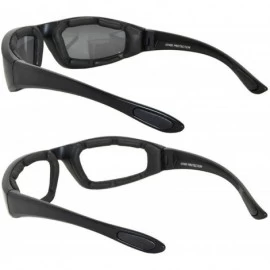 Goggle Riding Glasses - Smoke + Clear (2 Pack) - C4127HAQPRD $18.36