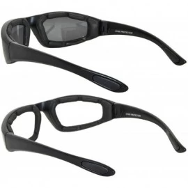 Goggle Riding Glasses - Smoke + Clear (2 Pack) - C4127HAQPRD $11.20