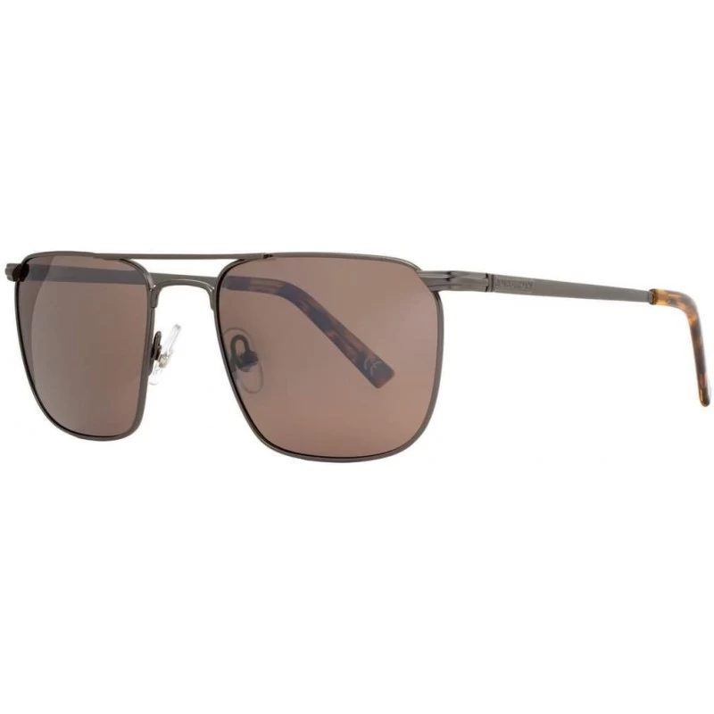 Sport Eyewear Hundo Sunglasses - Matte Dark Gun Brown - CM1259P1CZJ $17.58
