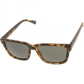 Wayfarer Retro Fashion Modified Squared Frame Wayfarer Sunglasses (Tortoise) - C311E4DY5NJ $10.61