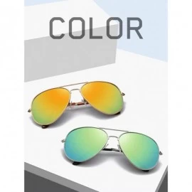 Round Fashion Retro Round Sunglasses Unisex Adult Polarized Driving Anti-UVA UVB Sunglasses - Purple-red - CN18X660QG7 $23.08