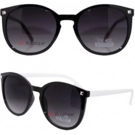 Wayfarer Black & White Round Sunglasses FREE POUCH 9458 - CP11GCQMYR5 $18.18
