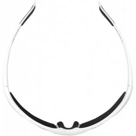 Sport GL SS2361 Polarized Sunglasses Baseball Softball - White + Revo Blue - CZ18G8XKZYD $34.94