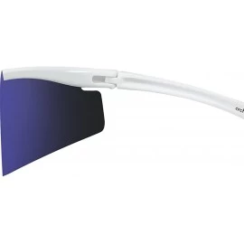 Sport GL SS2361 Polarized Sunglasses Baseball Softball - White + Revo Blue - CZ18G8XKZYD $34.94