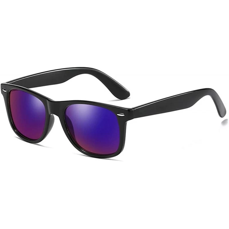 Oval Oversized Cat Eyes Round Sunglasses for Women - Mirror Polarized Women Sunglasses 100% UV Protection - H - CM197TXRXXO $...