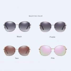 Aviator Polarized Sunglasses Women Polarized Sunglasses Anti-ultraviolet Polarization Driving - D - C318QS0CKKZ $39.20