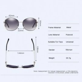 Aviator Polarized Sunglasses Women Polarized Sunglasses Anti-ultraviolet Polarization Driving - D - C318QS0CKKZ $39.20