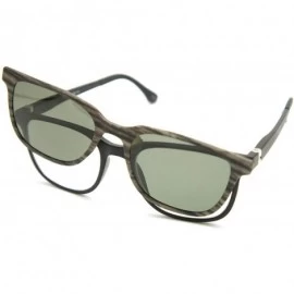 Wayfarer None Bifocal - Polarized Magnetic Clip on - Polarized Sunglasses New Arrived - CM18LNLE96I $52.56