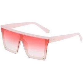 Wayfarer Oversized Square Sunglasses Men Women Vintage Metal Frame Goggles Colored Lens Eyewear - CF18Z35NN8O $10.55