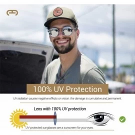 Shield Fashion Shield Oversized 100% UV - Ultra Lightweight Metal Frame for Women and Men Style F089 - CD194XKMWS7 $17.15