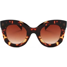 Goggle Women's Fashion Vintage Cateye Frame Shades Acetate Frame UV Sun1133c - CE18RT8A92Q $11.40