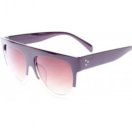 Oversized Oversized Sunglasses Gradient Classic Glasses - C518XOR6C7U $35.56