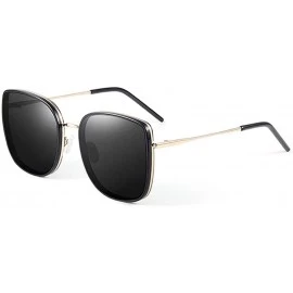 Aviator Sunglasses Fashion Driving Glasses-100% Protection Against Harmful UVA UVB UVC Rays - C8197HS4CGU $92.74