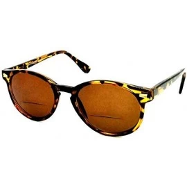 Wrap Round Plastic Bifocal Sun Reader Sunglasses for Outdoor Travel Computer Glasses for Women Men - Tortoise - C418YMNUTXW $...