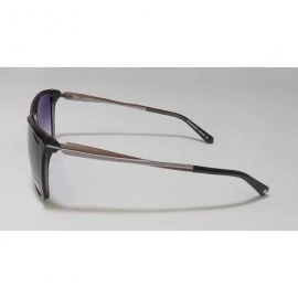 Goggle 7850k Womens/Ladies Cat Eye Full-rim Gradient Lenses Spring Hinges Sunglasses/Shades - Black / Brown / Blush - CR1850G...