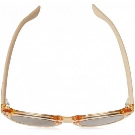 Round Trancoso Round Sunglasses - Gold - CE18C43LA5W $27.22