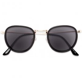 Round Pair Esteemed Reading Sunglasses Tortoise - Black/Tortoise - CG18IGLCS7U $21.79