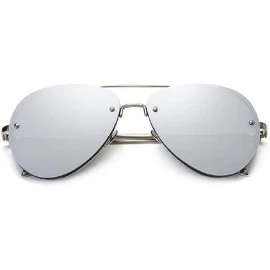 Aviator Premium Military Style Classic Aviator Sunglasses- Polarized- 100% UV - C - C518RZGLN7A $9.42