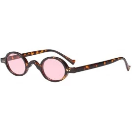 Wayfarer Retro Men Women Designer Sunglasses Round Frame Eyeglasses for Summer - Pink - CJ18G7AY9IQ $8.56
