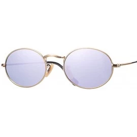 Aviator 20/20 Brand Classic Polarized Sunglasses Men Women Brand Designer C01 Gold G15 - C05 Gold Purple - CW18Y6SRZ95 $14.35