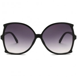 Sport women fashion Simple sunglasses Retro glasses Men and women Sunglasses - Black - CQ18LLCCHE5 $18.94