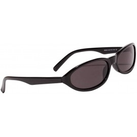 Cat Eye Men Novelty UV400 Small Cat Eye Sunglasses Shades Rave Club Costume Hip-Hop - Black - CQ190DT0CEI $10.82