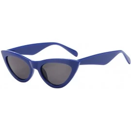 Aviator Eyewear Neutral Cat Eye Sunglasses Retro Heart Frame UV400 Eyewear Fashion Ladies(C) - C8195WI2SSW $20.05