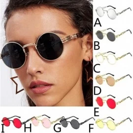 Sport Men Women Sunglasses - UV Protection Outdoor Glasses Vintage Round Eyeglasses Fishing Activity Eyewear - A - CG18RUK8OK...
