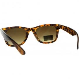 Rectangular Retro Horn Rim Multi 3 Focus Progressive Reading Sunglasses - Tortoise Brown - CR18D5LU0NK $11.94