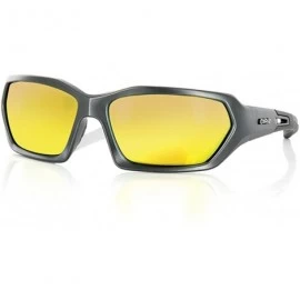 Sport Dealers Sunglasses Men's Titanium Grey Iridium - CJ11RXTU4SV $28.54