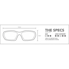 Sport Dealers Sunglasses Men's Titanium Grey Iridium - CJ11RXTU4SV $11.49