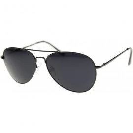 Aviator Retro Classic Fashion Tear Drop Aviator Sunglasses Model NG30011G - Black - C1184NU4QKY $18.06