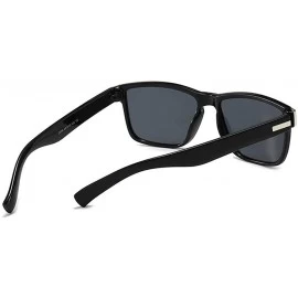 Goggle Men Polarized Driving Sunglasses Classic Square Sun Glasses Vintage Driver UV400 Goggles Male Shades - CZ199L4QUW3 $14.76