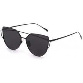 Sport Fashion Sunglasses Polarized Protection Twin Beams - Black - C318QRCWQE5 $15.94