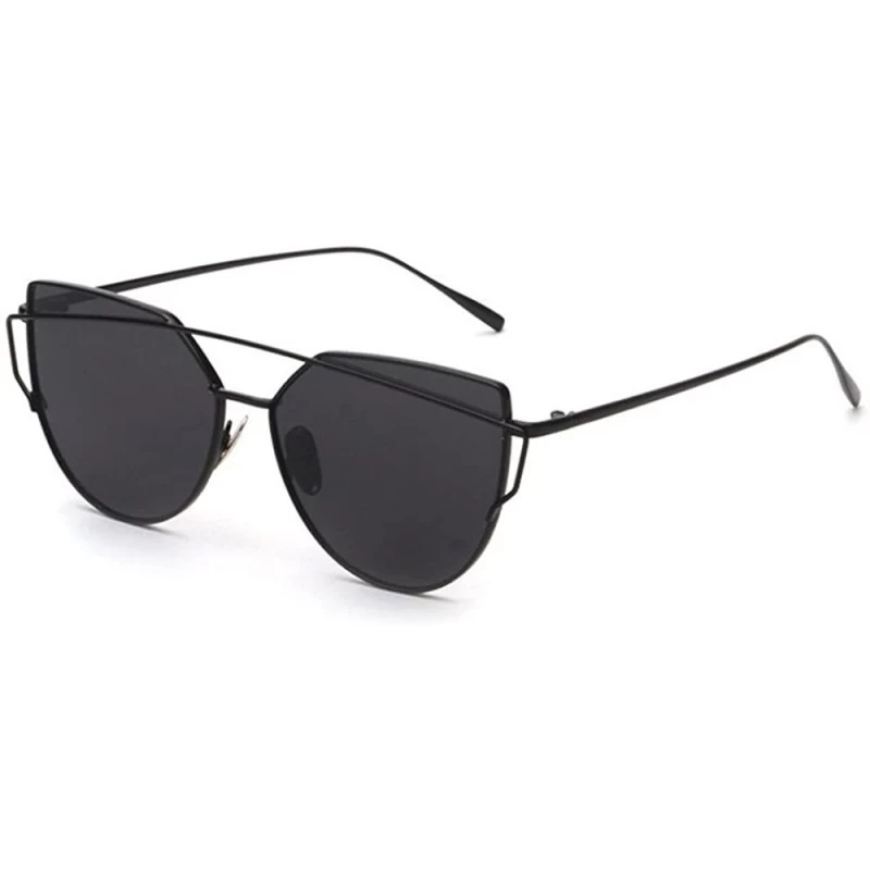Sport Fashion Sunglasses Polarized Protection Twin Beams - Black - C318QRCWQE5 $9.91