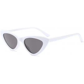 Cat Eye Fashion Mod Chic Super Cat Eye Triangle Sunglasses Women Vintage Retro Eyewear - C2 - CB188TA64N6 $32.15