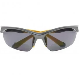 Sport Retro Mens Womens Sports Half-Rimless Bifocal Sunglasses - Pearly Grey - CJ189AI063Y $11.97