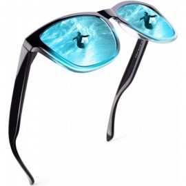 Wayfarer Polarized Sunglasses for Men Retro Classic Square Frame Shades SR003 - CV18T736QTM $13.17