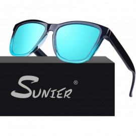 Wayfarer Polarized Sunglasses for Men Retro Classic Square Frame Shades SR003 - CV18T736QTM $13.17