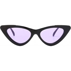 Aviator Goggles Sunglasses Fashion Vintage Plastic - B - CS197X88XWQ $5.92
