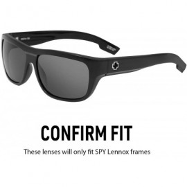 Sport Polarized IKON Replacement Lenses for SPY Lennox Sunglasses - - Violet - C2189KZTXAG $35.78